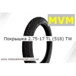 Покрышка 2.75 -17 TL (518)   "Mototech"   